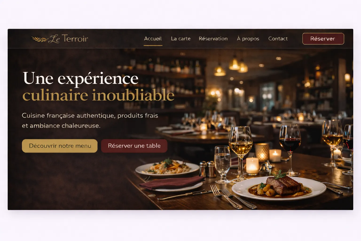 Site restaurant